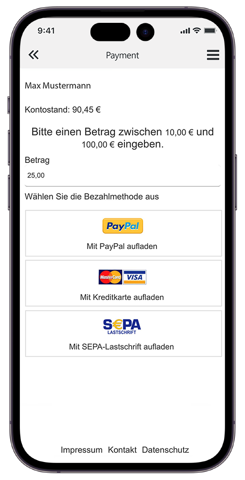 kamasys App Payment