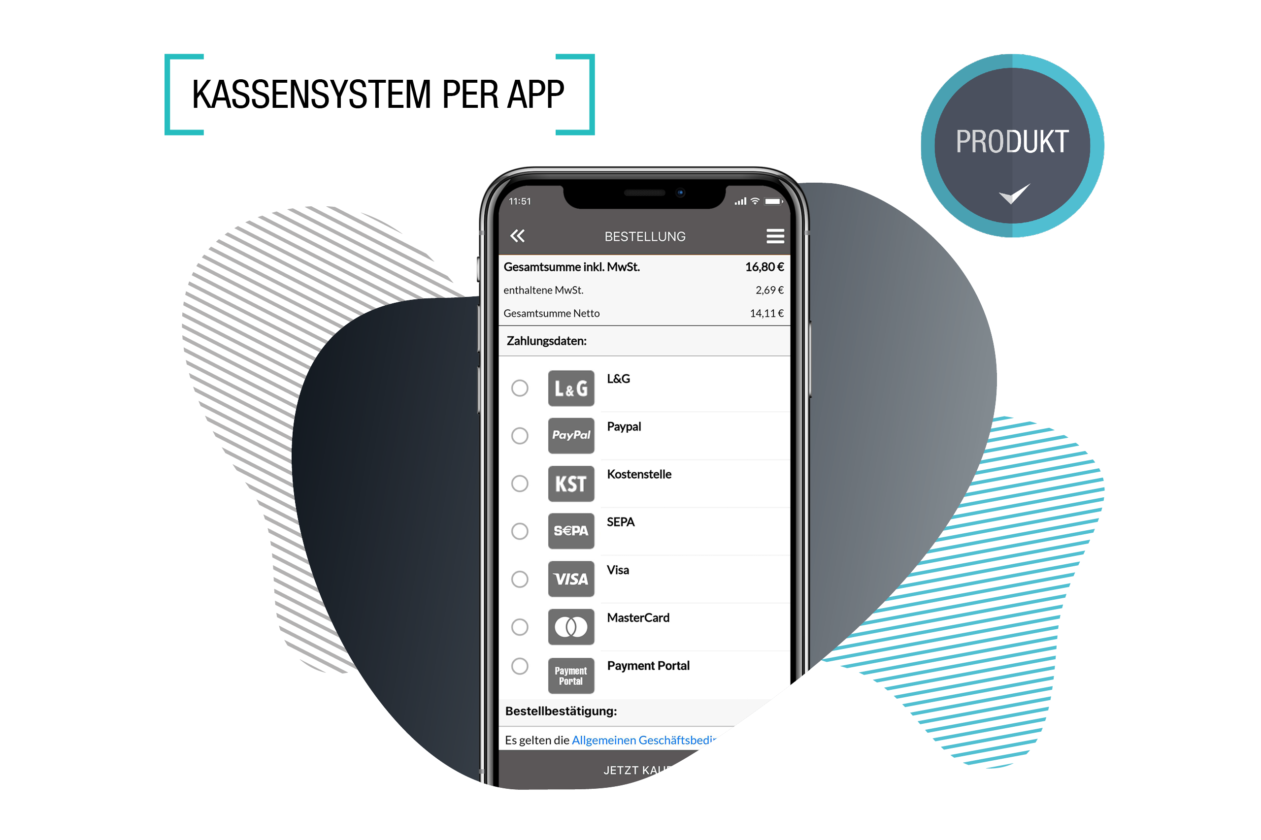 kamasys thumb POS system mobile payment for canteens