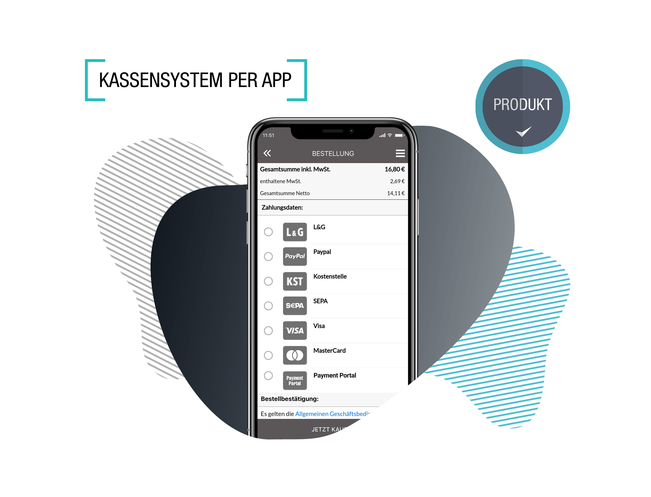 kamasys thumb POS system mobile payment for canteens