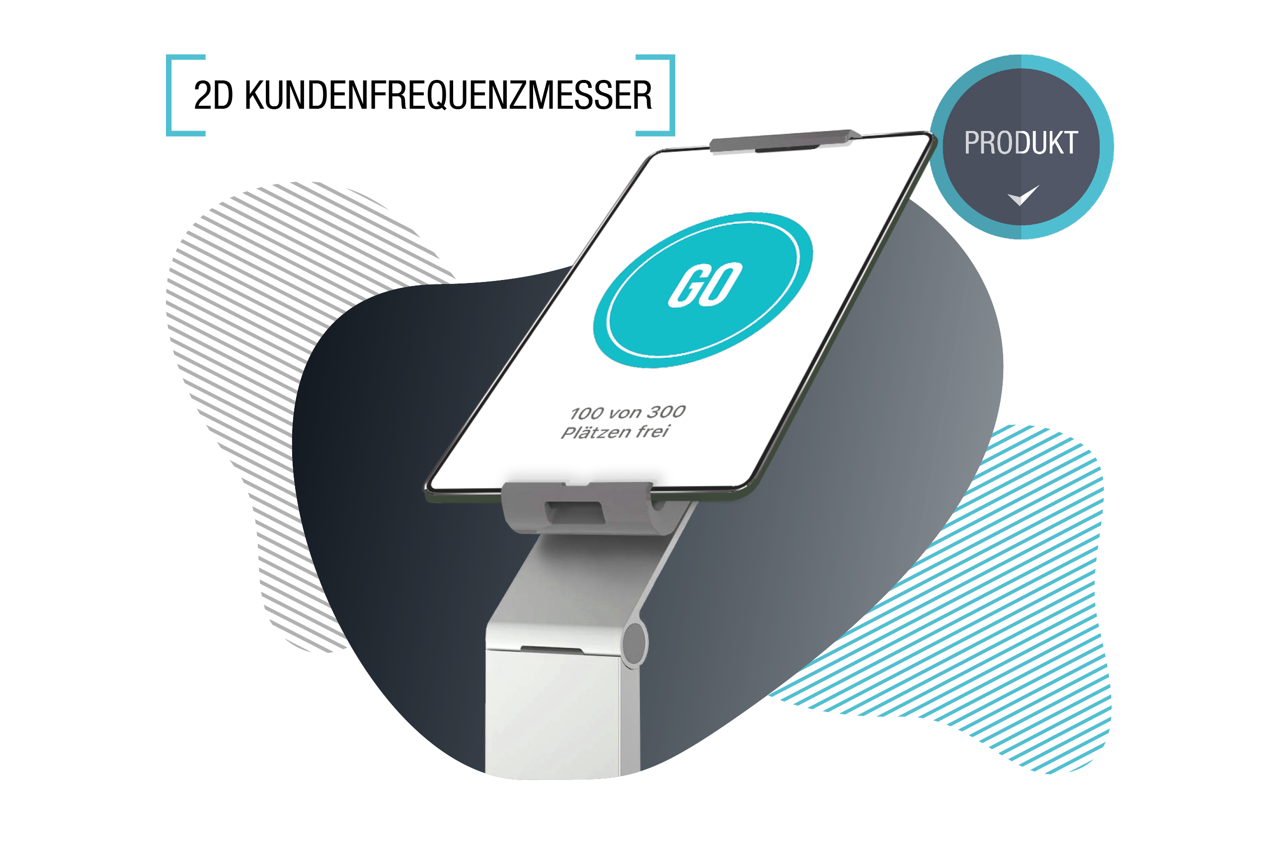 kamasys thump customer frequency meter - people counter for company restaurants