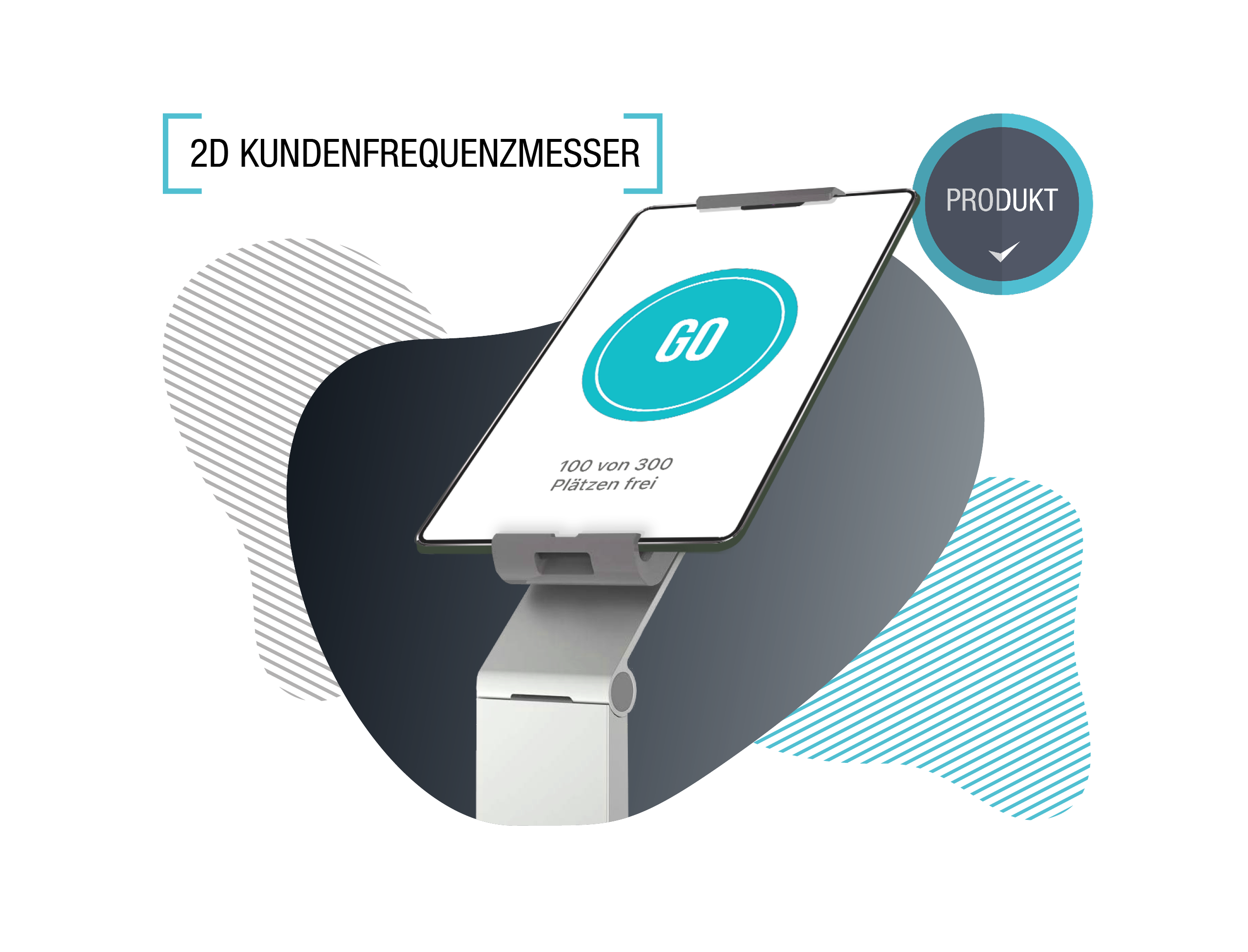 kamasys thump customer frequency meter - people counter for company restaurants