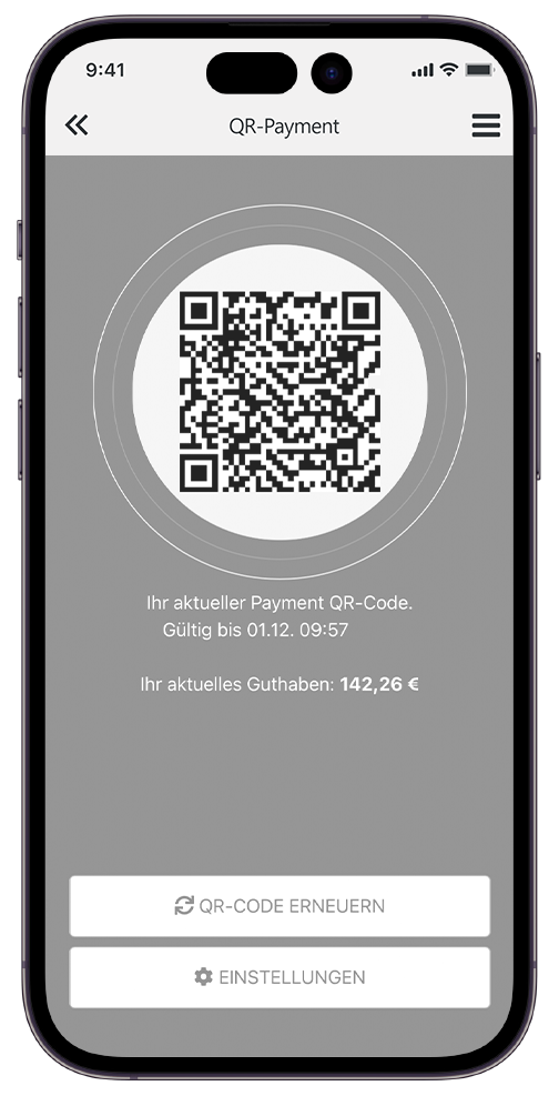 kamasys App QR-Payment