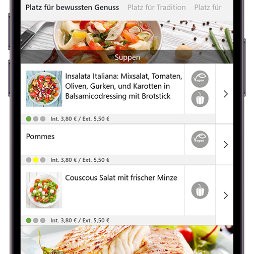 kamasys app menu canteen