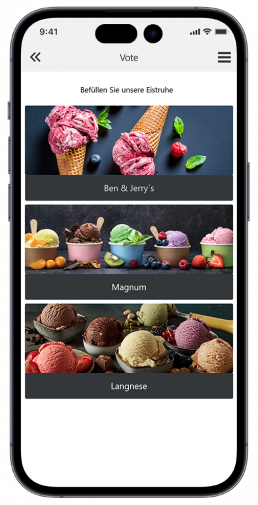 kamasys App Voting