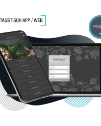 kamasys thump Smartphine App für die Gemeinschaftsverpflegung, Betriebsrestaurants und Kantinen