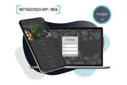 kamasys thump Smartphine App für die Gemeinschaftsverpflegung, Betriebsrestaurants und Kantinen